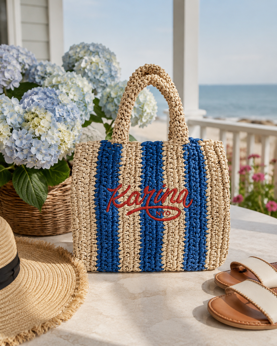 Striped Mini Bag
