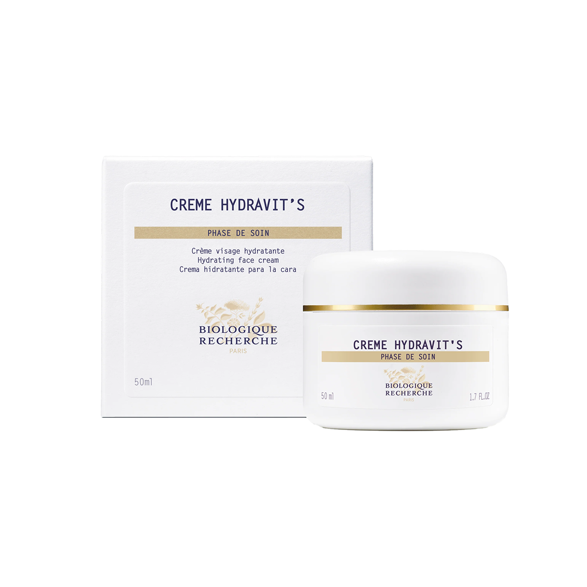 Creme Hydravit's フェイスクリーム 50ml Cream Hydravit's Moisturizer by Biologique Recherche – KarinaNYC