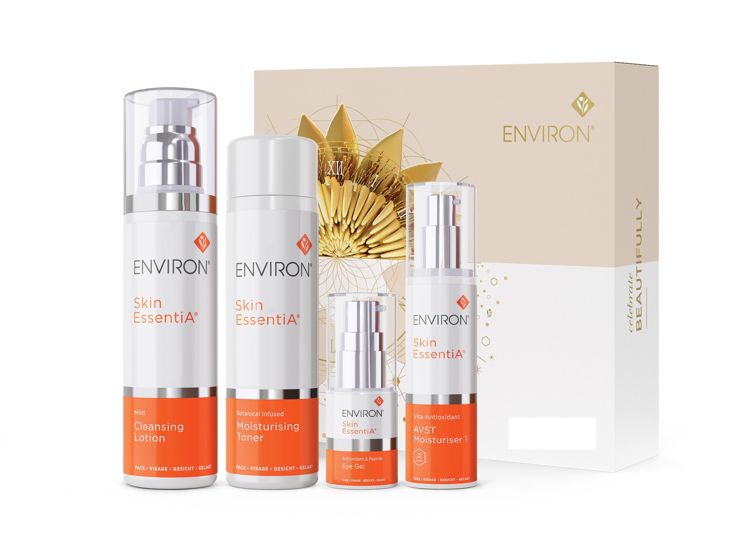 Featrued Product image appearing inside mega menu imgae detail: Skin EssentiA Gift Set AVST 1 - 4 Piece Gift Set