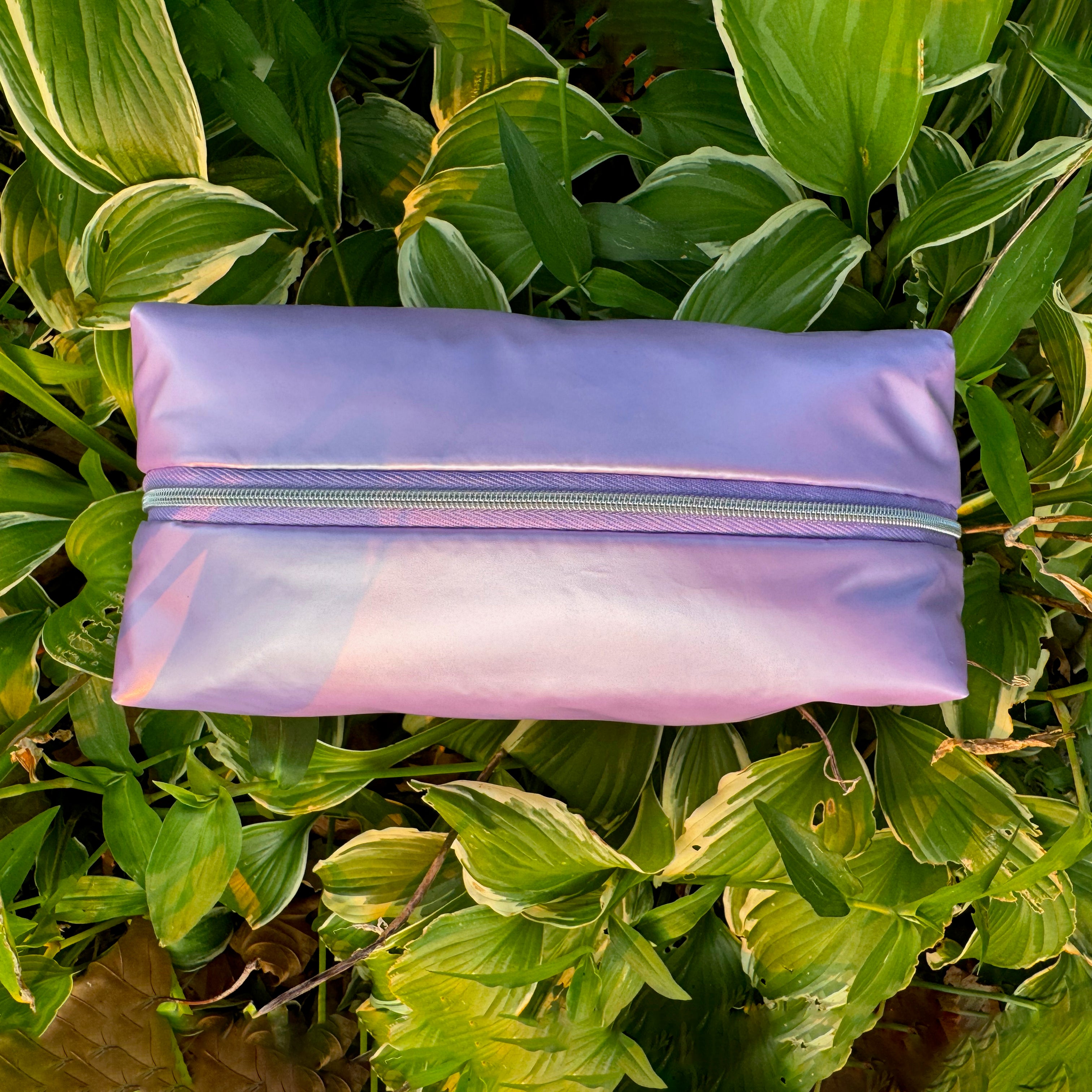 Glow Team Perfect Purple Makeup Bag