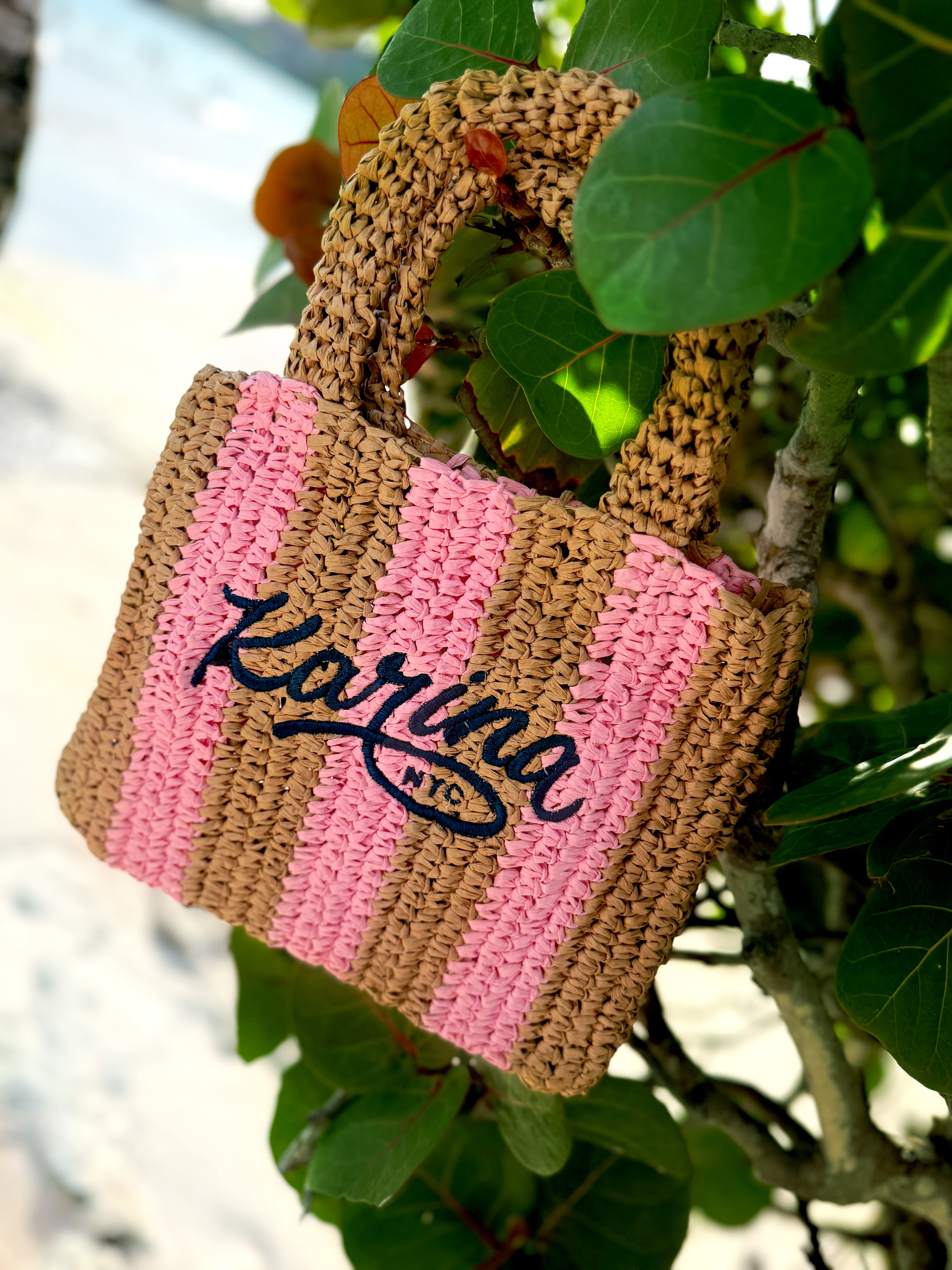 Striped Mini Bag
