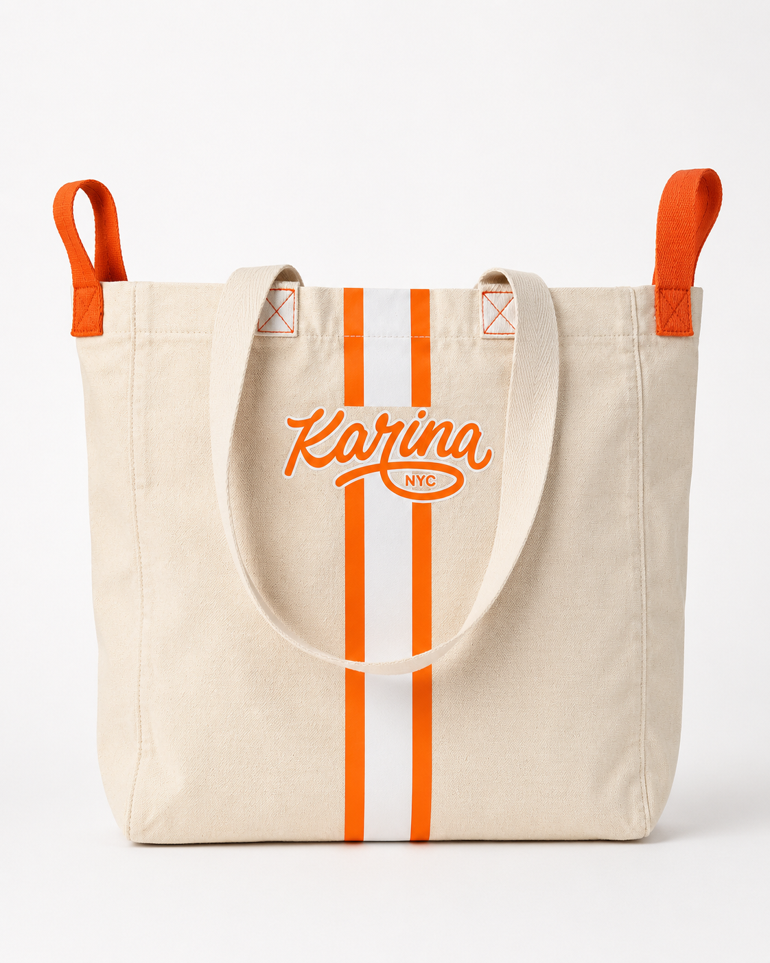 Glow Team Beach Tote - Orange