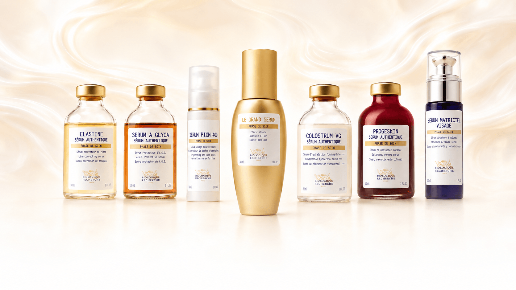 Serum Selector skincare selection