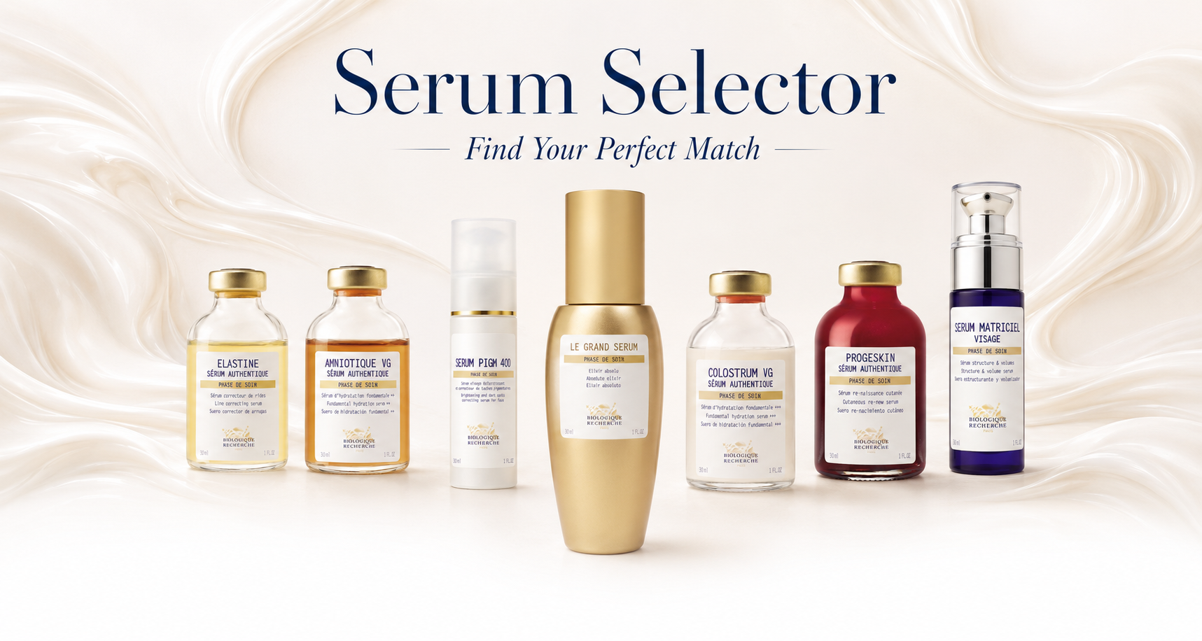 Serum Selector — find your perfect match