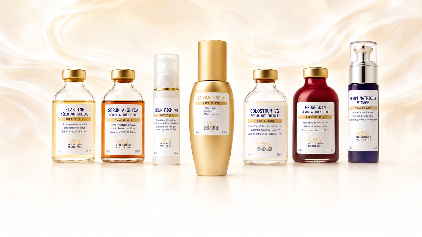 Serum Selector skincare selection
