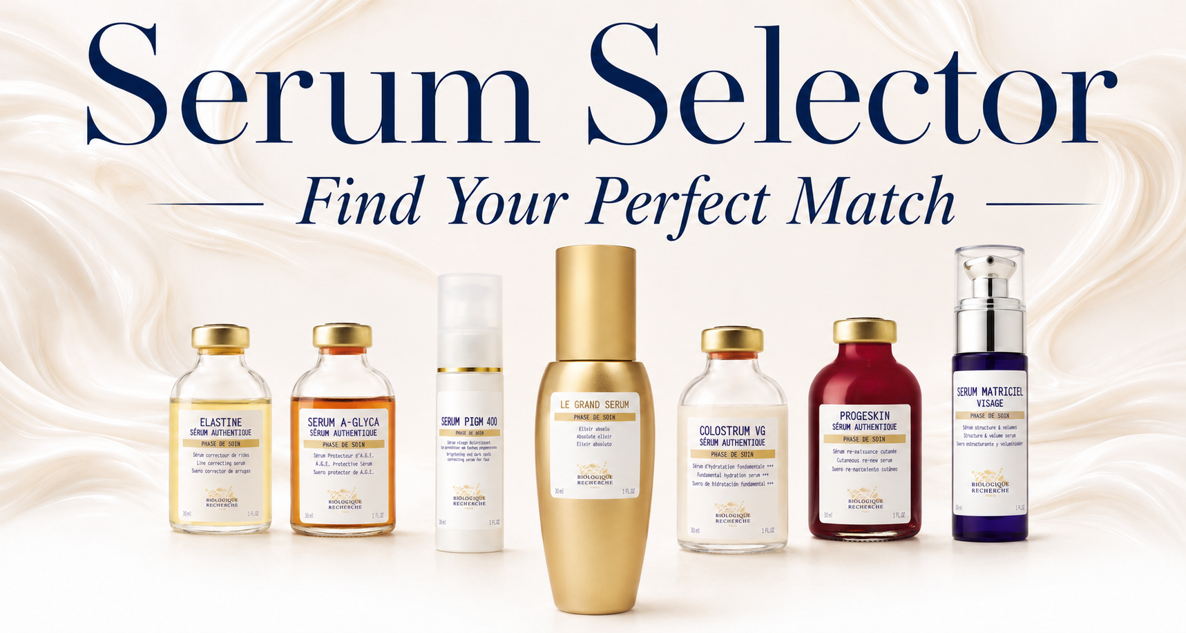 Serum Selector — find your perfect match